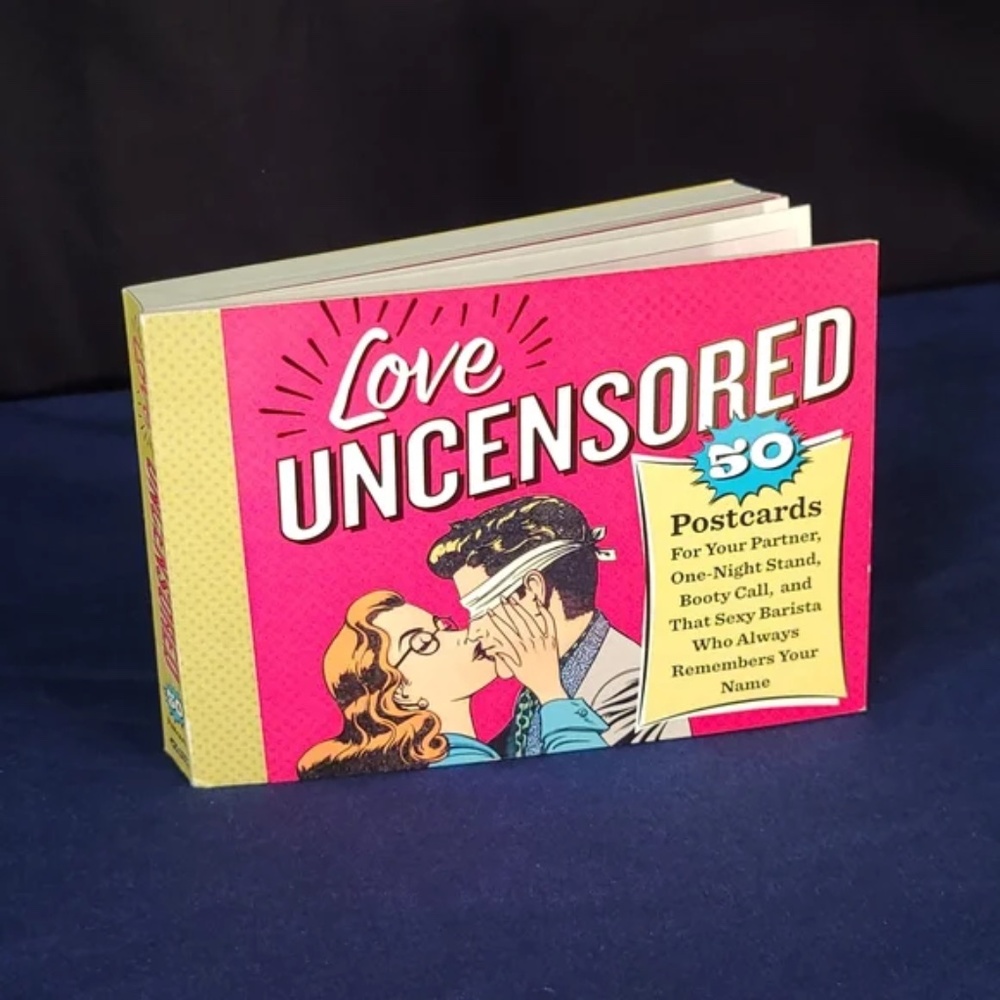 3/$25 Love Uncensored Risqué Postcards